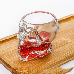 Shot Calavera Skull Cristal Macizo Cocktail Craneo Unico - comprar online