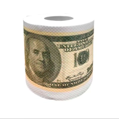 Papel Higienico Dolar 100 Usd