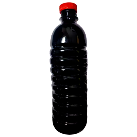 Tinta para squeezer recargable permanente color negro. 500cc