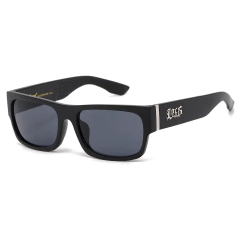 Anteojos de Sol Gafas Locs Negro Brillante Liso N°91171 on internet
