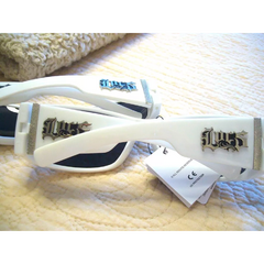 Anteojos de Sol Gafas Locs Blanco Y2K - N°91169 en internet