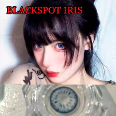 Lentes de Contacto Efecto Real Blackspot Iris Blue - tienda online