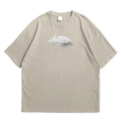 Remera Boxy Liberty White Pigeon