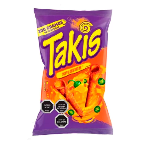 Takis Xplosion (Grande) 200Gr (Queso y Aji)