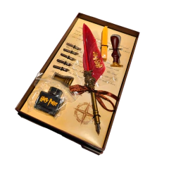 Set Pluma Pro Roja Harry Potter