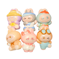 Squishy Muñeco Labubu Goma - Verde - comprar online