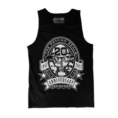 Musculosa Psycho Realm 20th Aniv Original Importada