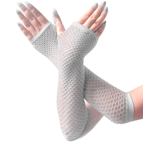 Guantes De Red Blanco