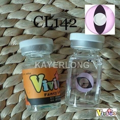 Lentes de contacto Fantasía Anime Cosplay Ojo de Gato Rosa CL142 - KITCH TECH