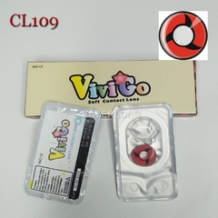 Imagen de Lentes de contacto fantasía cosplay anime Naruto Sharingan Itachi CL105