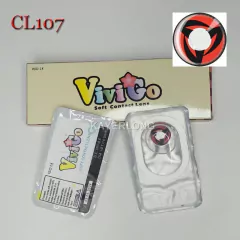 Lentes de contacto fantasía cosplay anime Naruto Sharingan Kakashi CL107 - tienda online