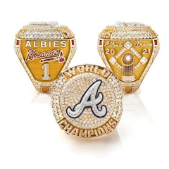 Anillo Campeonato World Series Braves 2021 con Tapa - online store