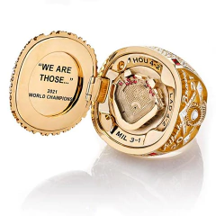 Anillo Campeonato World Series Braves 2021 con Tapa - KITCH TECH