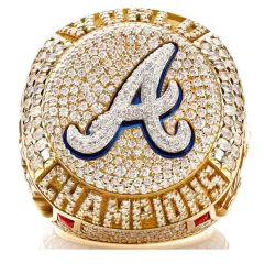 Anillo Campeonato World Series Braves 2021 con Tapa