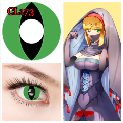 Lentes de contacto Fantasía Anime Cosplay Ojo de Gato Verde CL173 en internet
