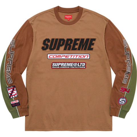 Supreme Competition L/S Top Tan u$500