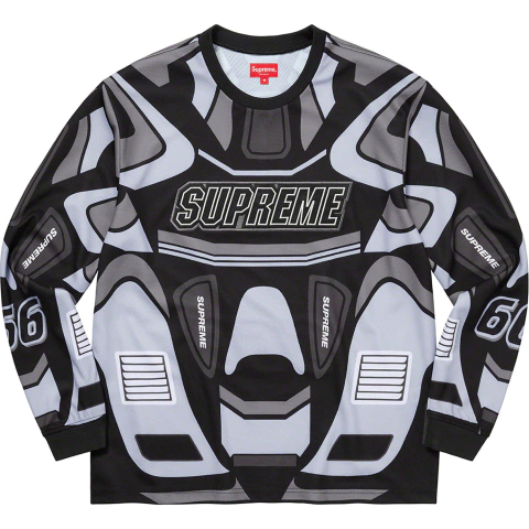 Remera Supreme Decals Moto Jersey Manga Larga - usd350