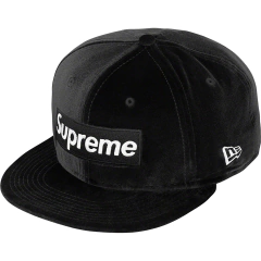 Gorra Supreme/New Era Velour Box Logo Terciopelo - usd200 - comprar online
