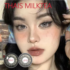 Lentes de Contacto Thais Milktea Efecto Real Negro on internet