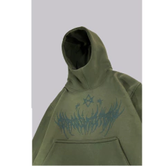 Buzo Hoodie Verde Sense en internet