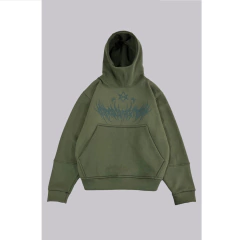 Buzo Hoodie Verde Sense