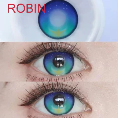 Imagen de Lentes de Contacto Cosplay Fantasia Robin Blue Azul