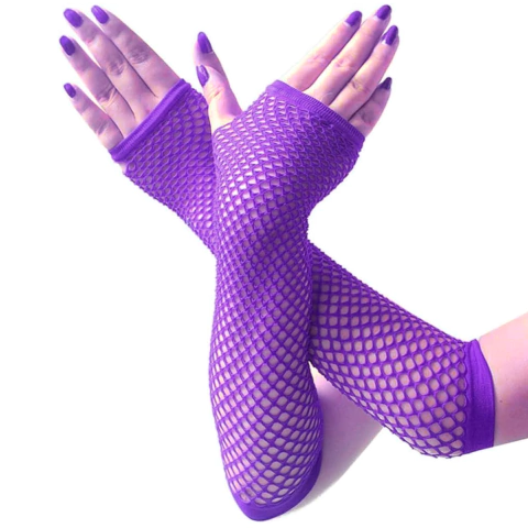 Guantes de Red Violeta