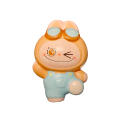 Squishy Muñeco Labubu Goma - Marron - comprar online