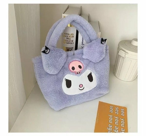 Bolso de Mano Cartera Kuromi Lila