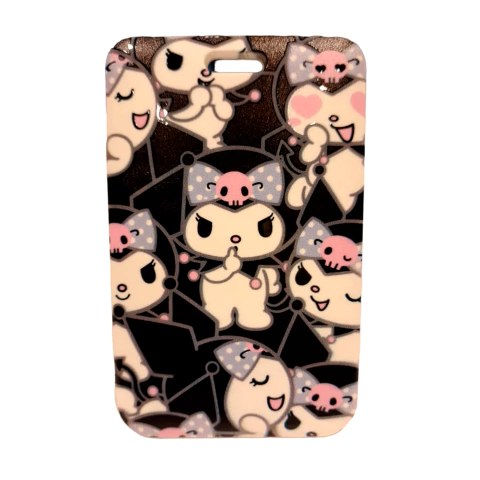 Porta Sube Tarjetero Kuromi Sanrio