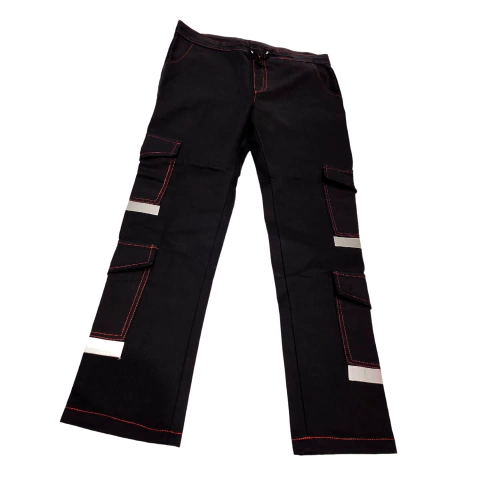 Pantalon CyberPunk Reflex BlackRed