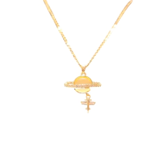 Cadena con dije Saturno Vivienne Westwood - Plateado - (copia)