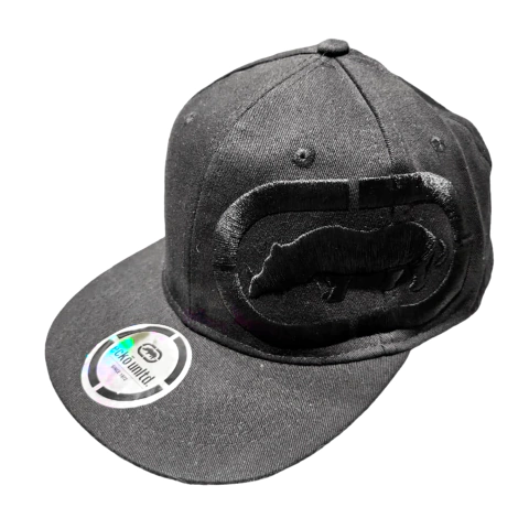 Gorra Plana Ecko untld Big Logo Black Importada