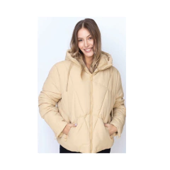 Campera Puffer Albani Beige