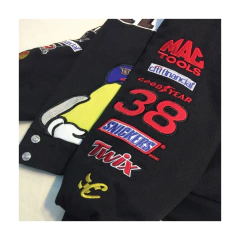 Campera Nascar Racing M&M Retro Black Modelo 2 - 330 usd - tienda online