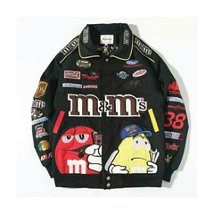 Campera Nascar Racing M&M Retro Black Modelo 1 - 400 usd - (copia)