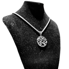 Cadena con dije Acero Inoxidable Estrella Dark Goth Sepiente - buy online