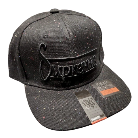 Gorra SnapBack SupremeBlack Regulable