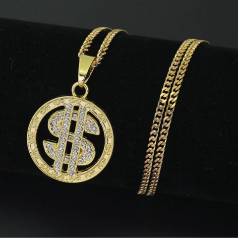 Cadena C/ Dije Dolar 1