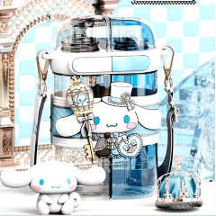 Botella Cantimplora Doble Pico Cinnamoroll Bicolor Sanrio 640ML