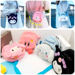 Cartera Riñonera Cinnamoroll Cara Peluche - comprar online