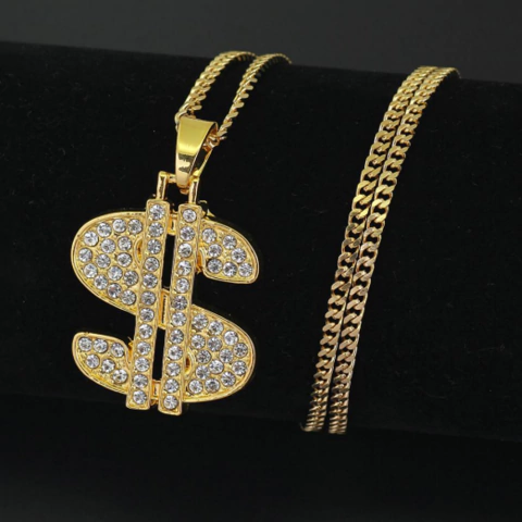 Cadena C/ Dije Dolar 2