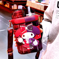 Botella Cantimplora Doble Pico Mymelody Bicolor Sanrio 640ML