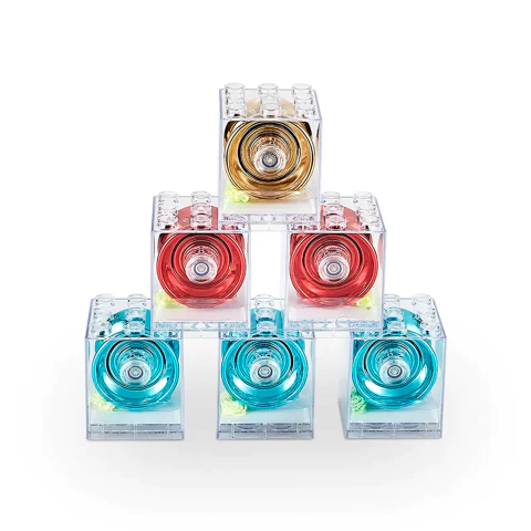 Yoyó Magico Plastico Alta Calidad + Caja Acrilica + 2 Cuerdas