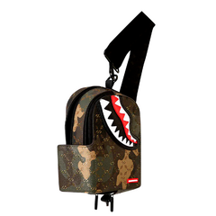 Riñonera Sprayground $ PATTERN OVER CAMO SLING BACKPACK Verde - buy online