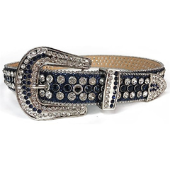 Cinto Cinturon Cowboy Bb Belt Hebilla Strass Trap Modelo 23 - KITCH TECH