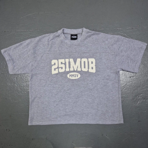 Remera Red Boxy Fit 25i Gris