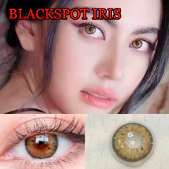 Lentes de Contacto Efecto Real BlackSpot Iris Marron on internet