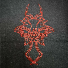 Pantalon Jean Baggy Blaka Red Skull