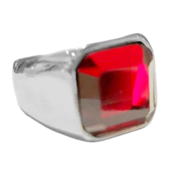 Anillo Acero Piedra Brillante Strix - 11 - (copia) - buy online